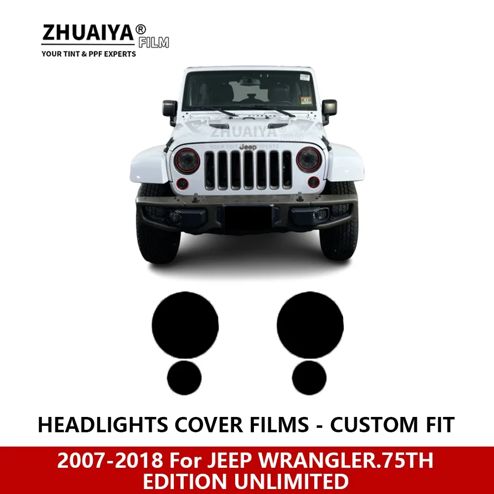 

Защитная пленка против царапин для JEEP WRANGLER.75TH EDITION UNLIMITED 2007-2018