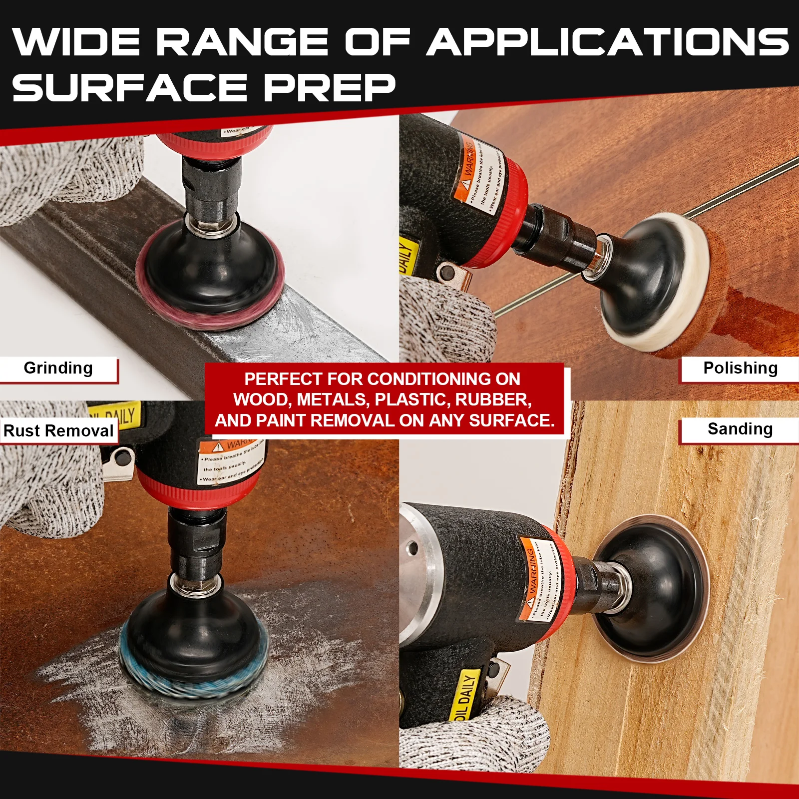 90° Air Die Grinder 6