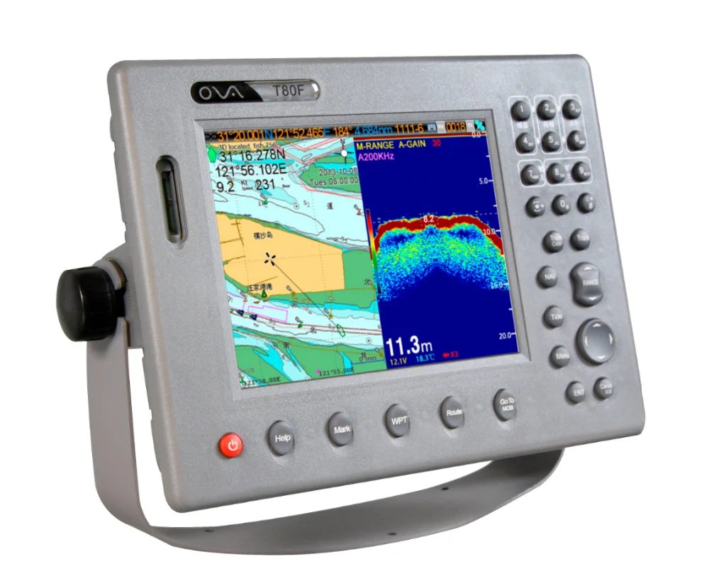 

Marine GPS Fishfinder echo Sounder Multi Function Marine Navigator GPS