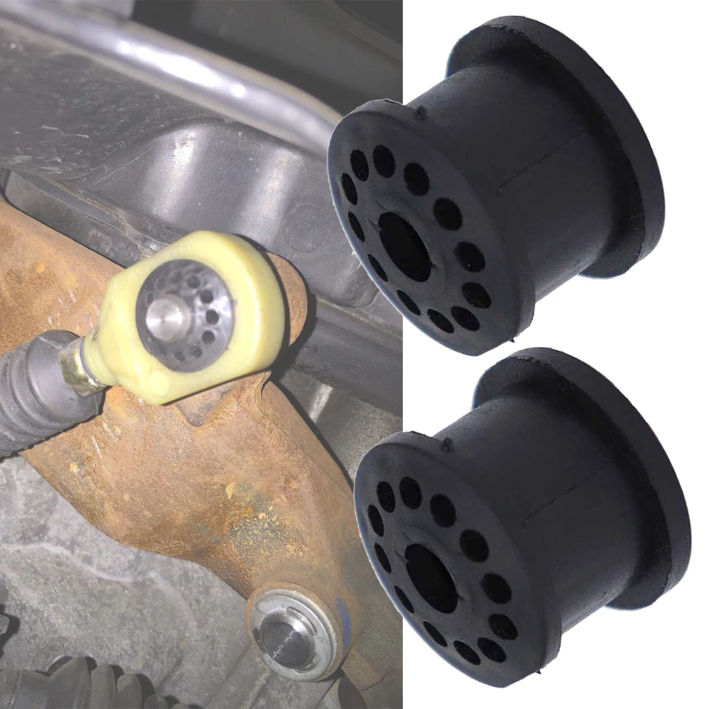 2X Gearbox Cable Linkage Rubber Bushing For Peugeot 607 Manual Transmission Shift Lever Assembly Repair Kit Replacement Parts