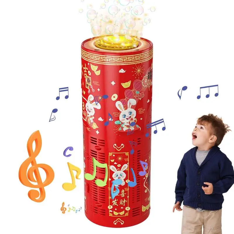 Automatic Bubble Machine Chinese New Year Firework Bubble Maker With