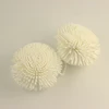 2Pcs/set 10*6cm White Color Natural Soft Comfortable Women Men Kid Bath Shower Sponge Kit Tool Product 3