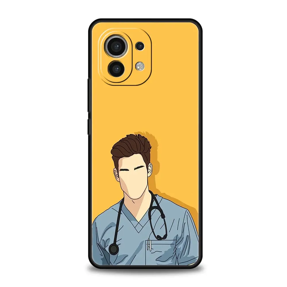 Medical-Themed Soft Phone Case for Healthcare Professionals