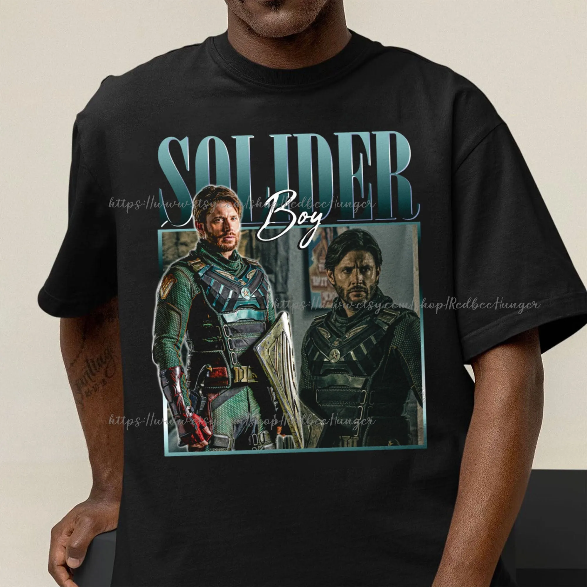 Soldier Boy T Shirt Vintage Anni '90 Movie Tv Series Per