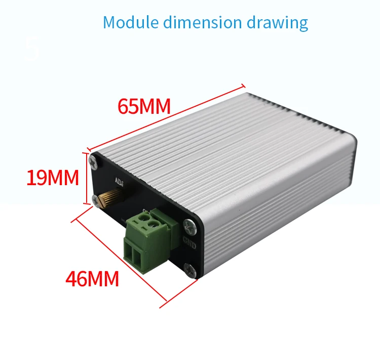 Piezoelectric ceramic PZT drive controller module linear 130V high-voltage outpu