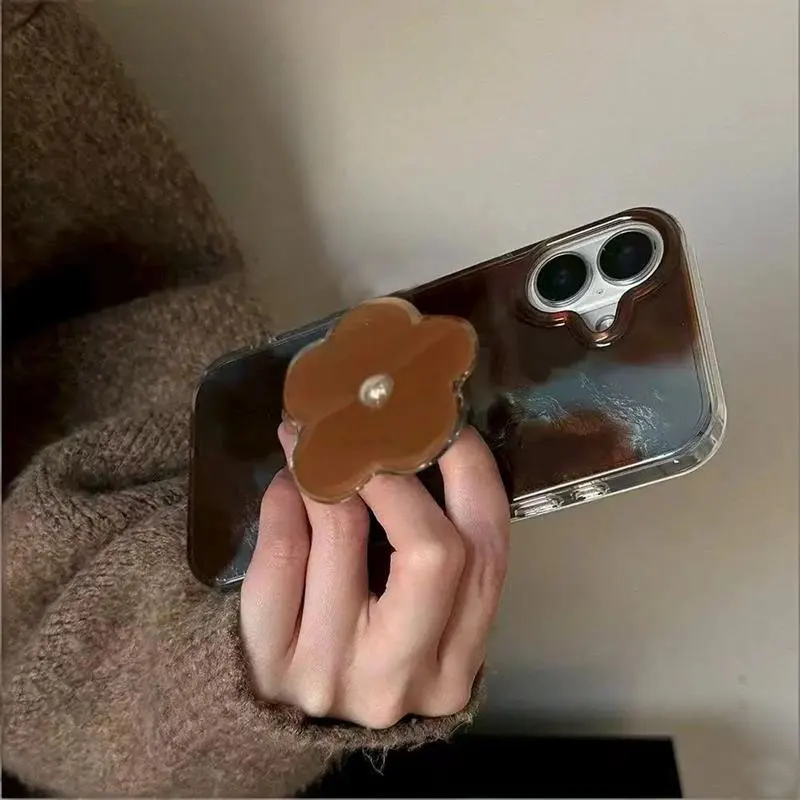 Retro Floral Grip Tok Shimmering Phone Case