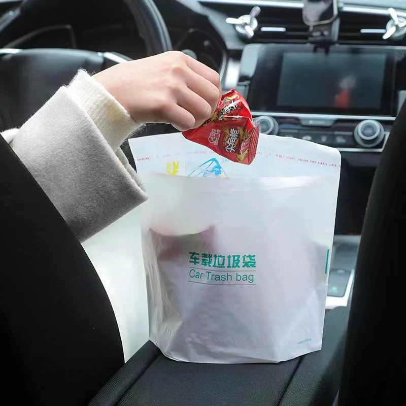 Car Seat Storage Bag Baby Diaper Storage Bag Interior Car Seat Back Diaper Waste Organizer Kids Tissue Rubblish Storage Bag Protable Auto Waste Bags
