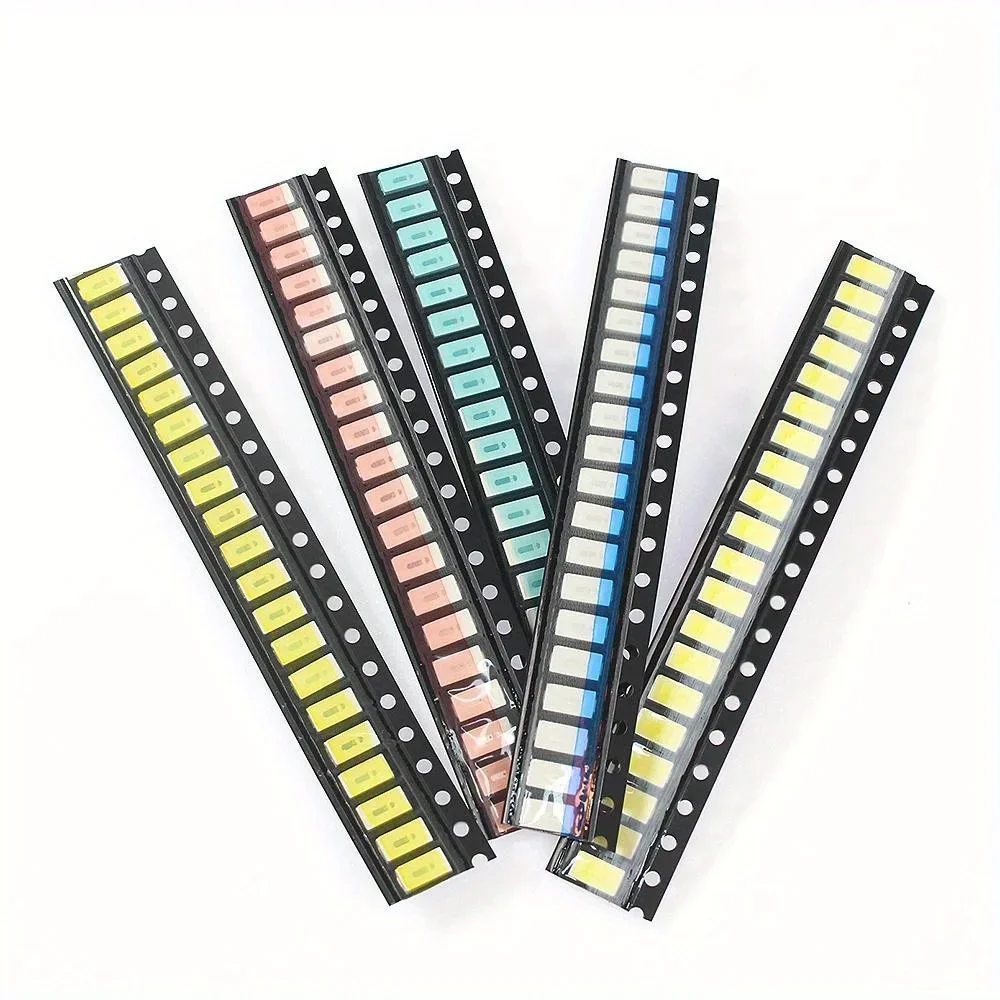 SMD LED Diodes 200pcs/lot 0603 0805 1206 1210 5050 5730 High Brightness SMD LED Diodo Kit Green RED White Blue Yellow