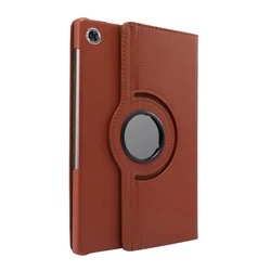 360 Degree Rotating Stand Case for M10 X605F X505F (Brown)