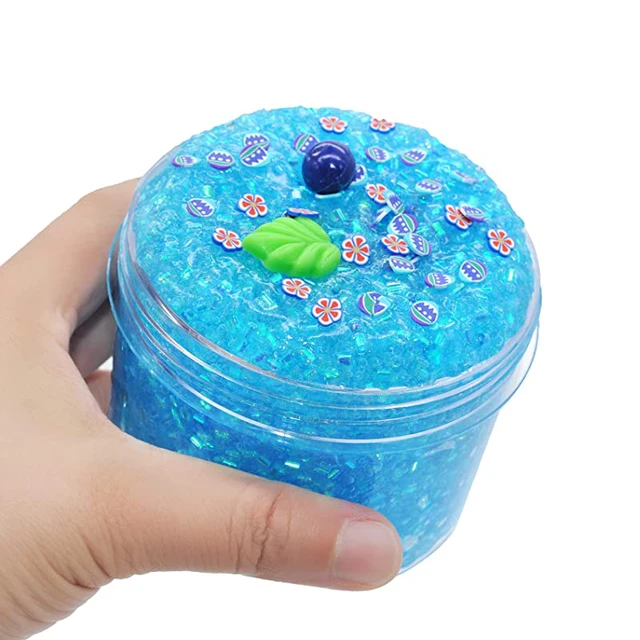 70-180ml Blue Cake Slime For Girls Boys Super Soft And Non-Stick Butter  Slime Kit DIY Party Favors Gifts Slime Putty Kids Toys - AliExpress