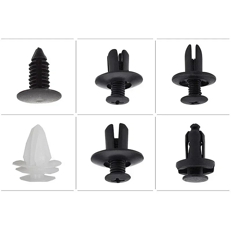 ABS Car Body Fastener Clip Kit for Door Trim Panel