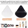 3Pcs Velvet Triangle Powder Puff Make Up Sponges for Face Eyes Contouring Shadow Seal Cosmetic Foundation Makeup Tool 3