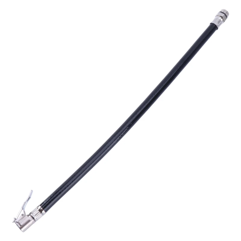 Car Bicycle Motorcycle Bike Flexible Clip On Air Tyre Tire Chuck Inflator Hose M126
