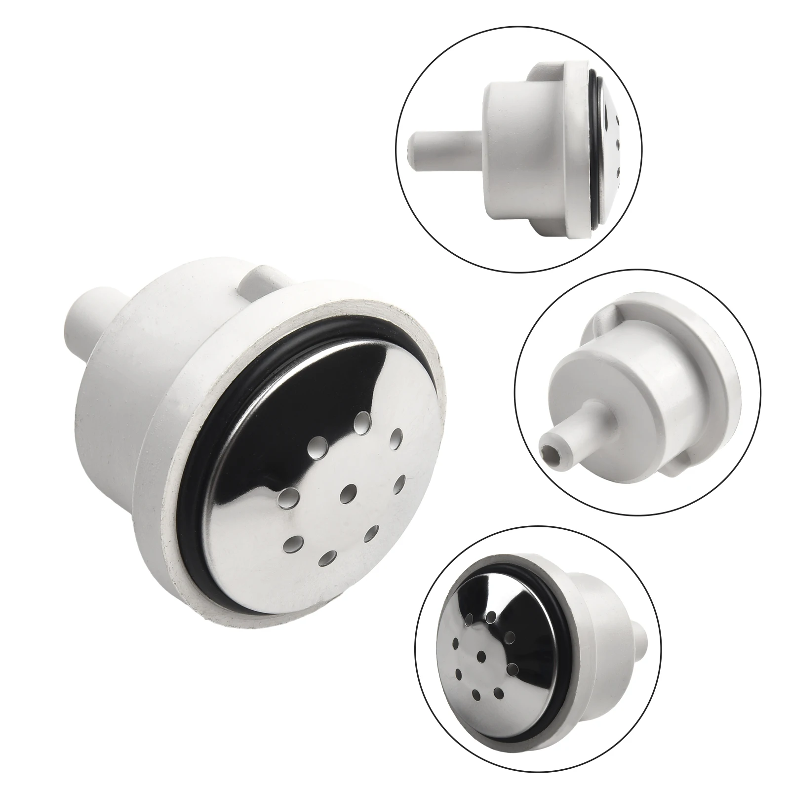 

Bathroom Parts Bathtub Air Jet 9 Hole Air Bubble Nozzle Massage Bathtub Spa Massage Spa Pool Bathroom Accessories