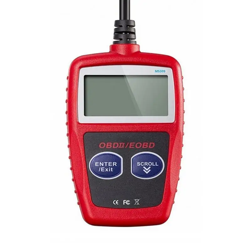 

MS309 OBD2 Scanner MS309 Check Engine Code Reader OBD2 Scanner Car Code Reader Check Emission Monitor Status CAN Vehicles