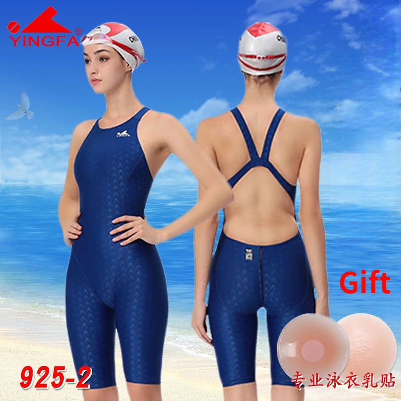 YINGFA 925 Professional Swimsuit Women One Piece Swimwear Sharkskin Competition Swimwear Swim Racing Training Girl Bathing Suit