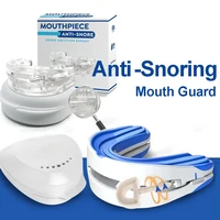 Mouthpiece Anti Snore Mouth Guard Silicone Anti Snoring Bruxism Sleeping Aid Apnea Guard Teeth Snoring Device Stop Snore Oral 1