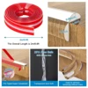 1pc Silicone Soft Corner Protectors With Pre-Taped Strong Adhesive To Shield Sharp Corners Of Cabinets Tables & Drawers 2