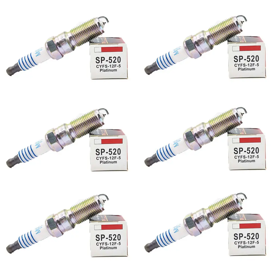 

4/20/40PCS SP-520 CYFS12F5 Platinum Spark Plug For Ford Lincoln MKT Transit Edge F-150 SP520 CYFS-12F-5 SP520 Car Plugs Candles