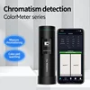 High Accurate Colorimeter Portable Blueteeth Color Analyzer Suport Android iOS PC For Printing Paint Cloth Plastic Leather Fruit 1