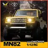 MN82 Remote Controlled Climbing Off-road Vehicle 1:12 Full Scale 4WD for Toyota LC79 Simulation RC Model Children Toy Rc Car 2