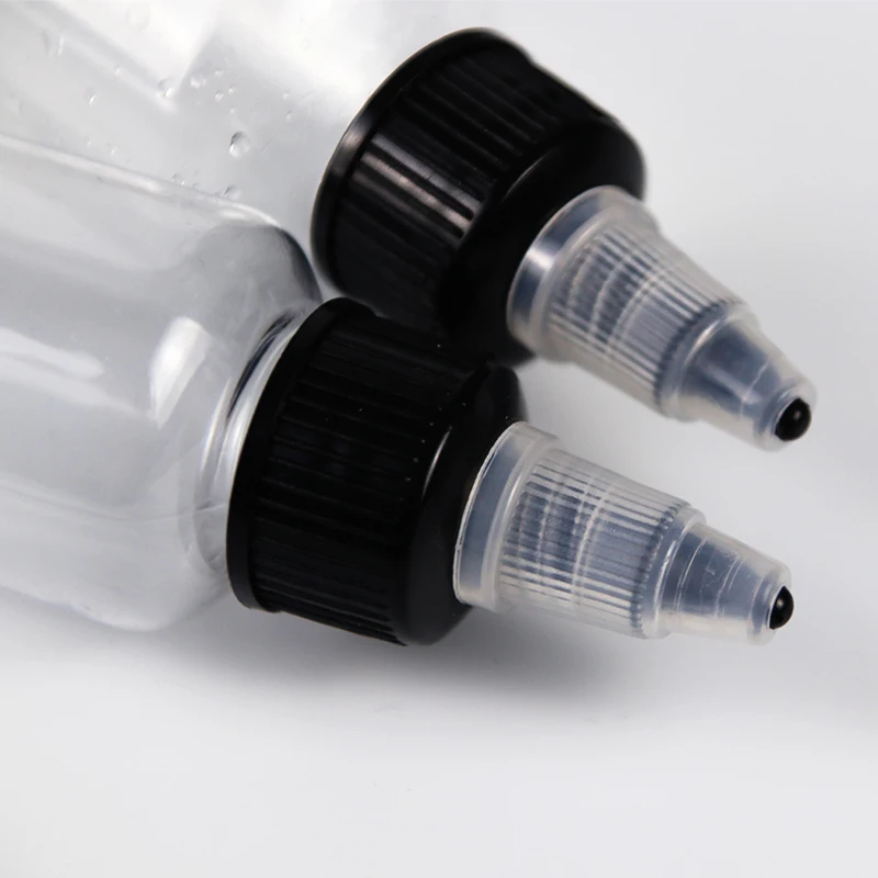 5-250ml Squeeze Dropper Bottles Plastic Eye Drop Bottle Twist Top Cap Liquid Paint Ink Dispenser Glue Applicator
