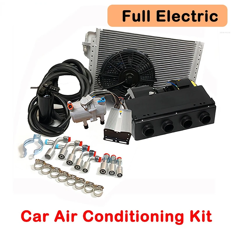 UniversalUnderdash24VAutomotiveElectricAirConditioningKit12VParkingairconditionerAC