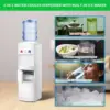 Cooler Dispenser with Built-in Ice Maker, Hot and Cold Top Loading 3 to 5 Gallon Bottle Water Dispenser,27LBS/24H Ice Maker Mach 6