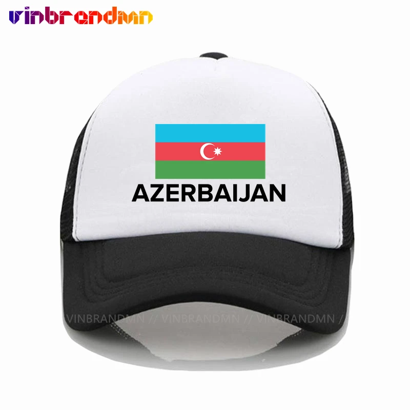 

Azerbaijan Flag Design Baseball Caps Summer Casual Cap Azerbaijan National Emblem Fashion Sun Visor Hat Snapback Adjustable Cap