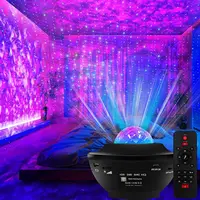 Star Projector, Galaxy Projector for Bedroom, Music Speaker Sound Activated Remote Control/Timer, Starry Night Light Projector 1