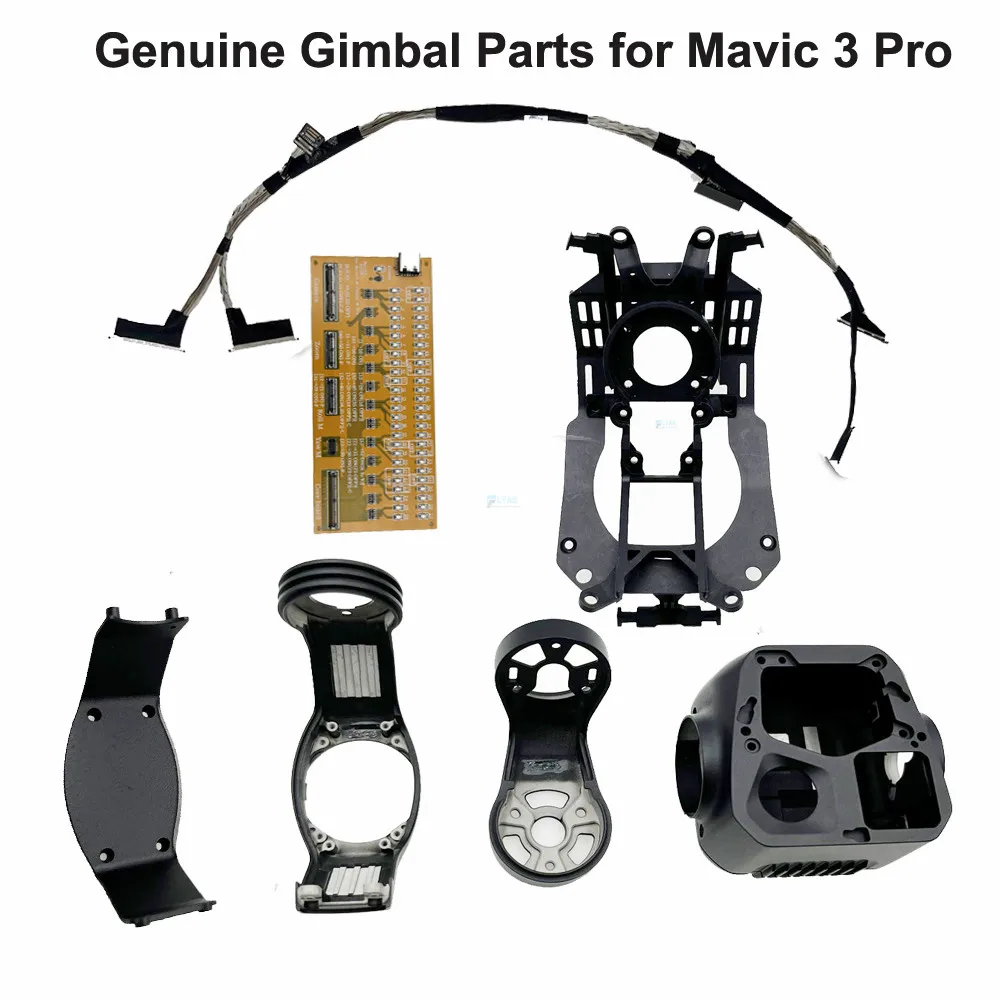 Genuine Gimbal Arm Camera Frame For DJI Mavic 3 Pro Yaw/Roll Arm Upper/Lower Damper Bracket PTZ Cable Tester Spare Part