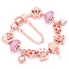 BAOPON-Bracelets à breloques coeur d'amour pour femme, perles Marano bricolage, bracelet fin, bijoux de mariage pour femme, amoureux, 2024