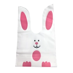 Assorted Cute Rabbit Ear Gift Bags for Cookies, Candy, and Party Favors (New2)