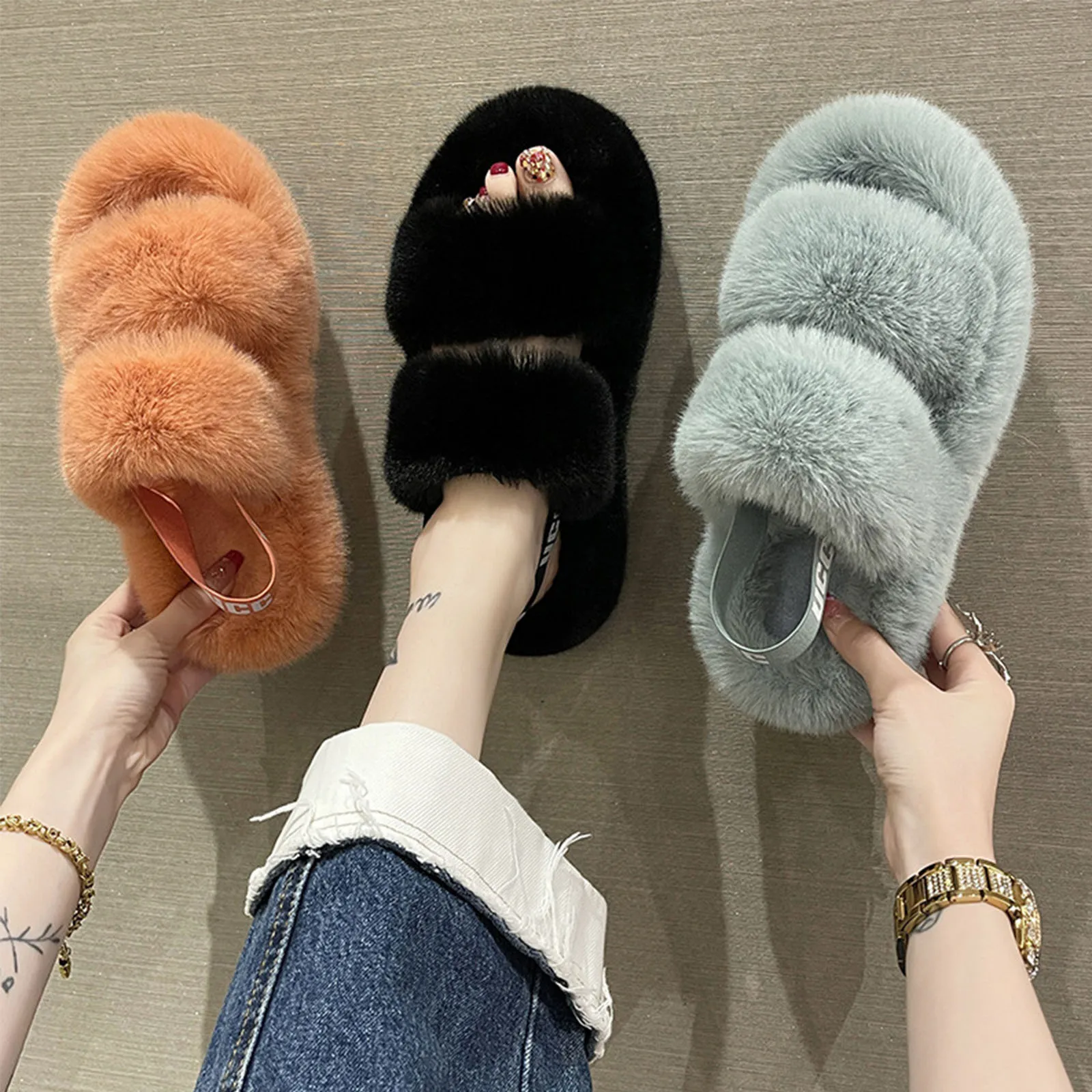 Рисунок 2 - Новинка, модные зимние тапочки