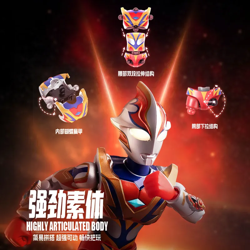 BLOKEES 빌딩 블록 맨 울트라맨 많은 별 S 에디션 3nd Hot Courage Taiga Mebius 조립 모델 어린이 장난감 수집 선물