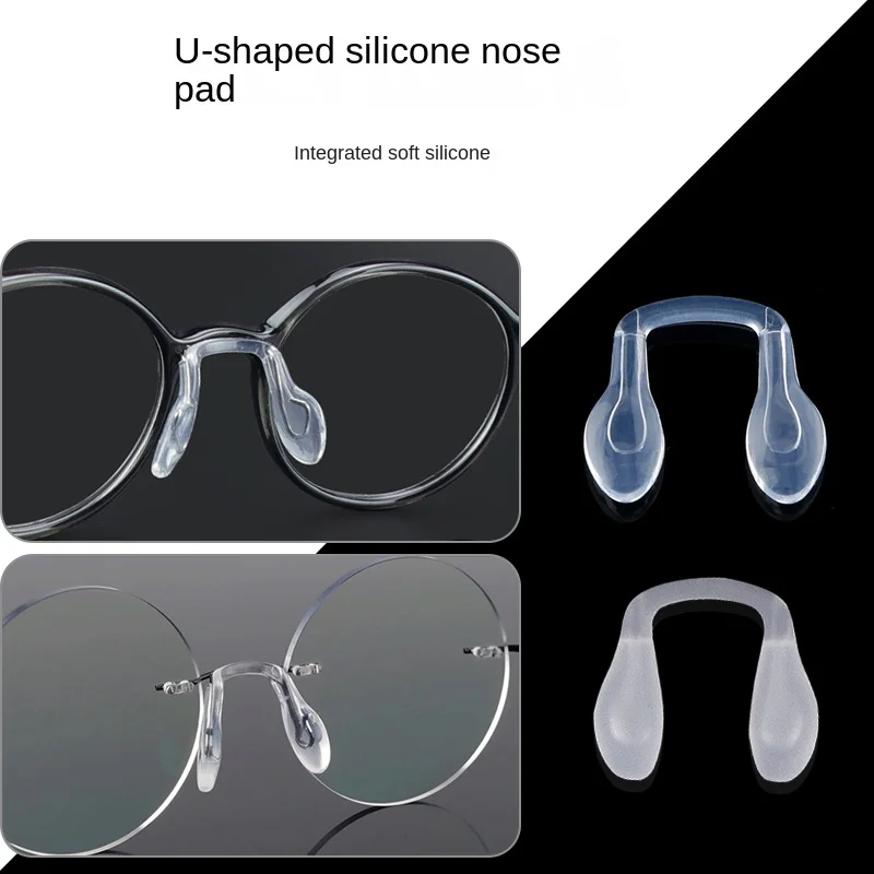 Support de nez pour en forme de U intégré, en silicone, une pièce, sac d
