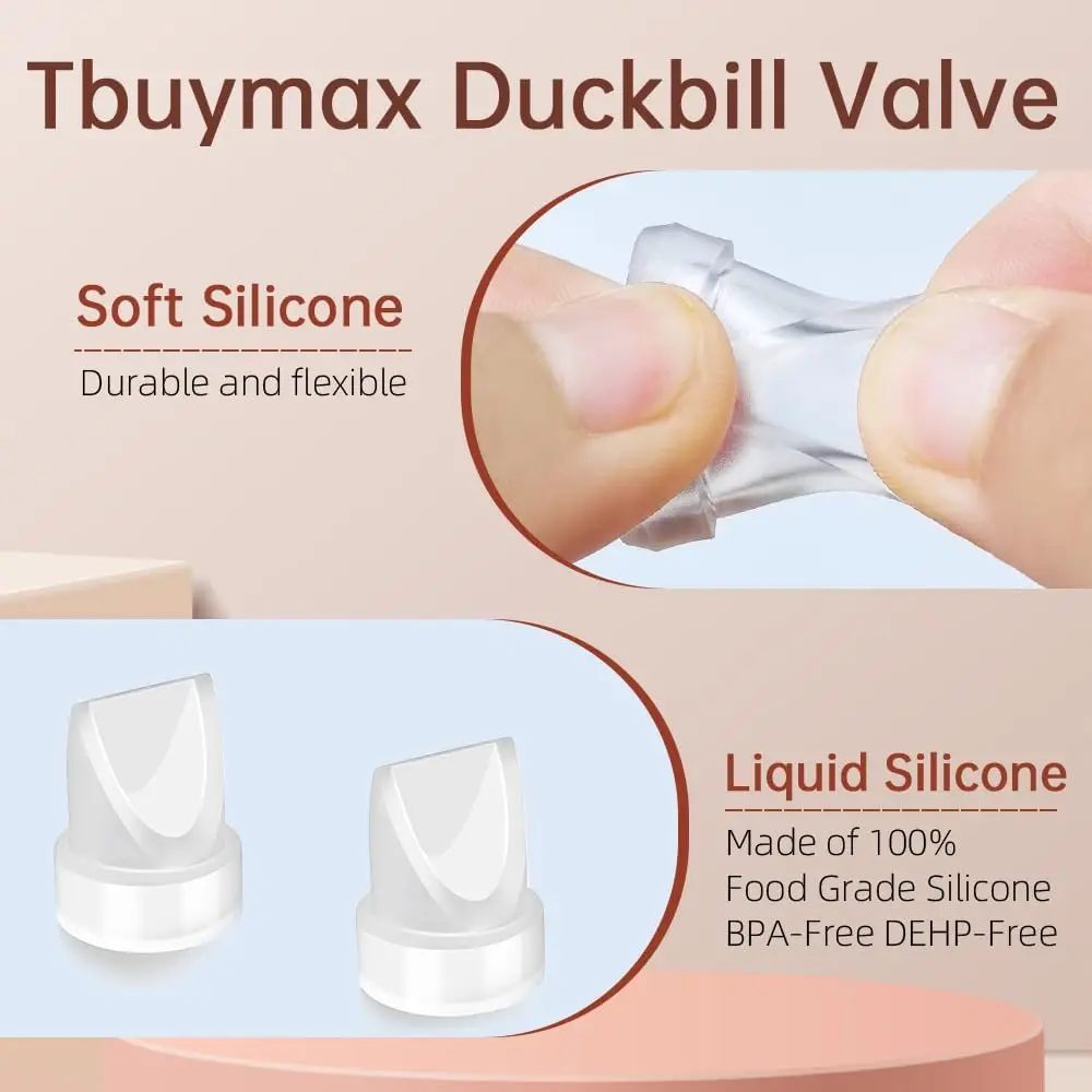 Silicone Diaphragm Compatible with Momcozy M5, Replacement M5 Pump Parts Accessories Made by Tbuymax, Not Original Momcozy Pump 6