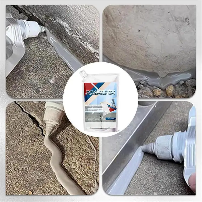 Grouting Adhesive Heavy-Duty Concrete Floor Crack Repair Adhesive Filling Liquid Grouting For Repairing Road Potholes