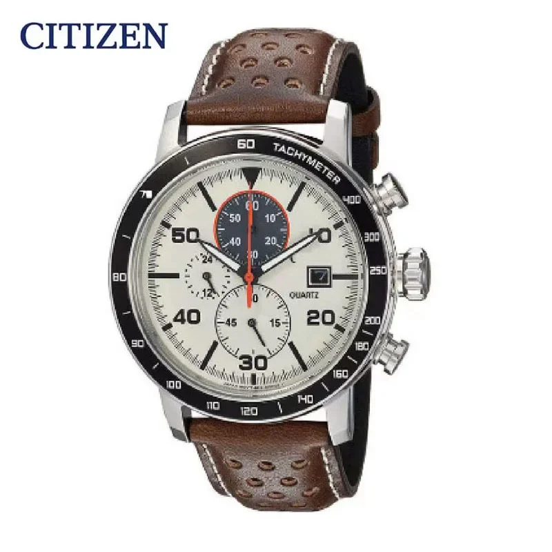 

CITIZEN Watch For Men Luxury Quartz Chronograph Sport Waterproof Man Watches Military Fashion Stainless Steel Wristwatch Clock