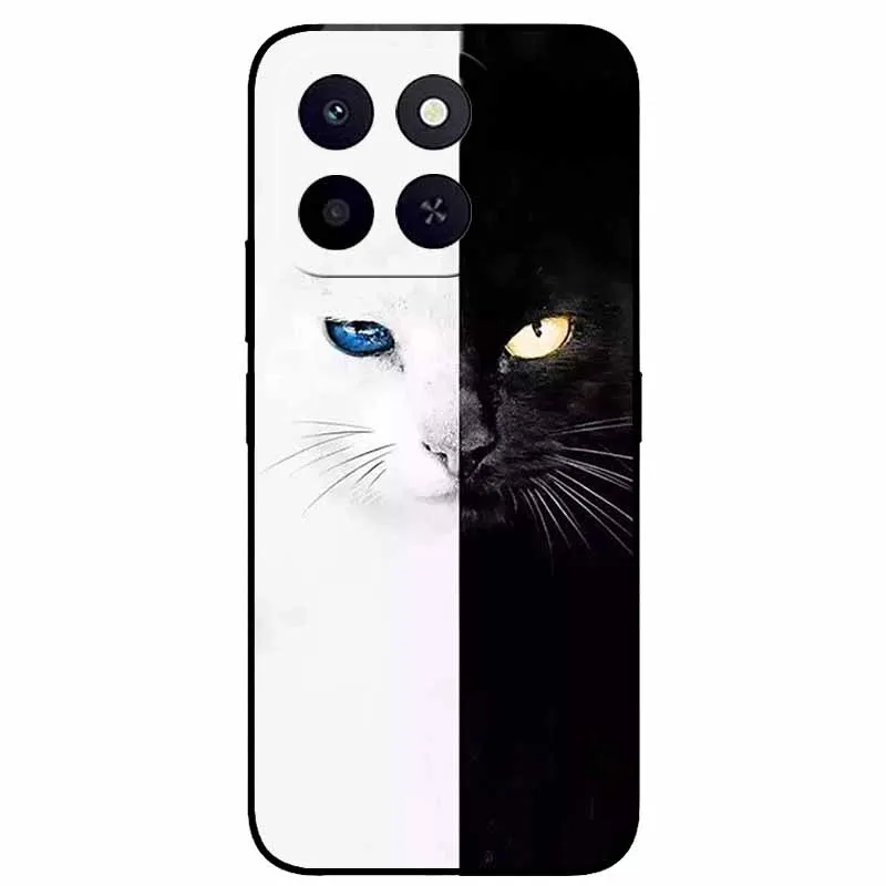Wolf Bumper Silicone TPU Phone Case - Planet Protective Cool Animal Coque, 6.61