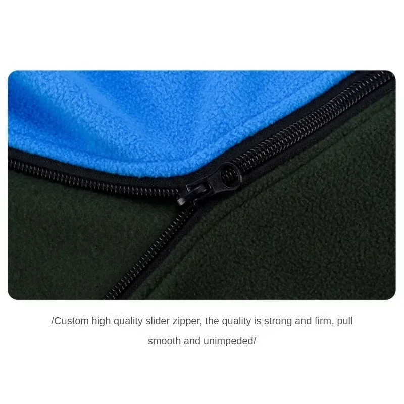 Survival Sleeping Bag Portable Ultra-light Polar Fleece Sleeping Bag for Outdoor Camping Tent Bed Travel