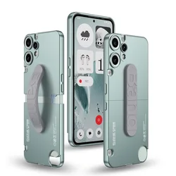 Sleek Magnetic Wrist Strap Phone Case with Durable Camera Protection for Nothing CMF Phone 2 Pro (Cyan)