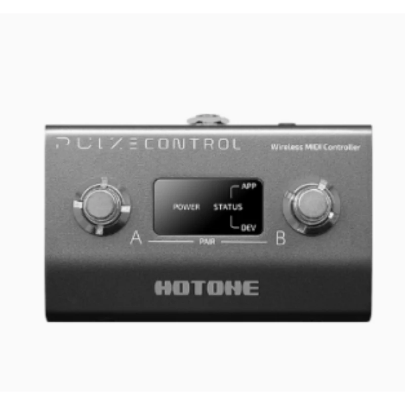 Hotone Pulze Control ワイヤレス MIDI コントローラー、外部