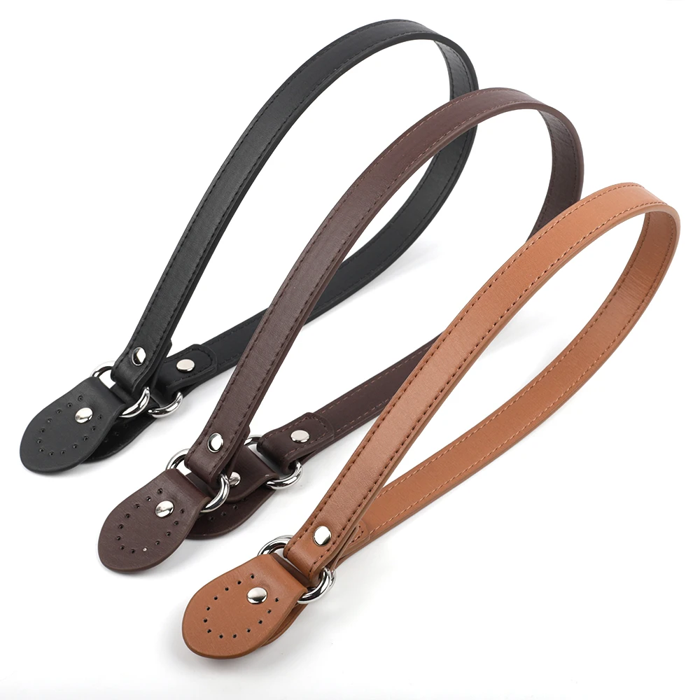 2pcs/lot PU Leather Shoulder Bag Strap Bag Handles DIY Replacement Purse Handles for Handbags Belts Straps Bag Accessories