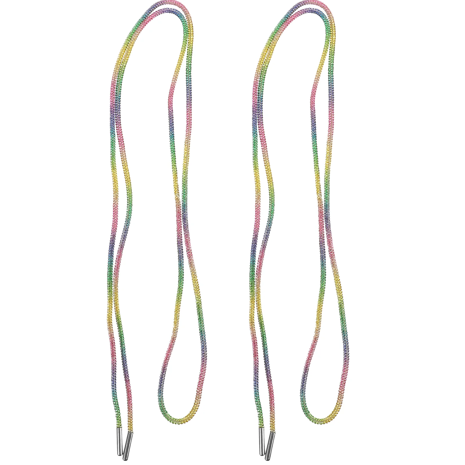 Рисунок 2 - Белые ботинки, блестящие шнурки для обуви