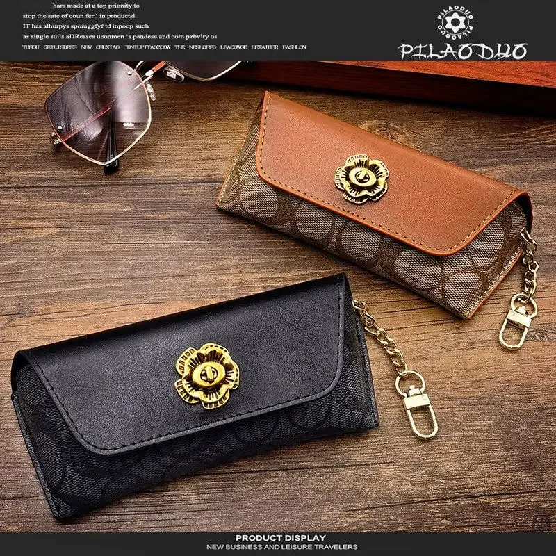 

2024 NEW Portable Glasses Protective Cover Storage Bag Travel Hanging Sunglasses Pouch