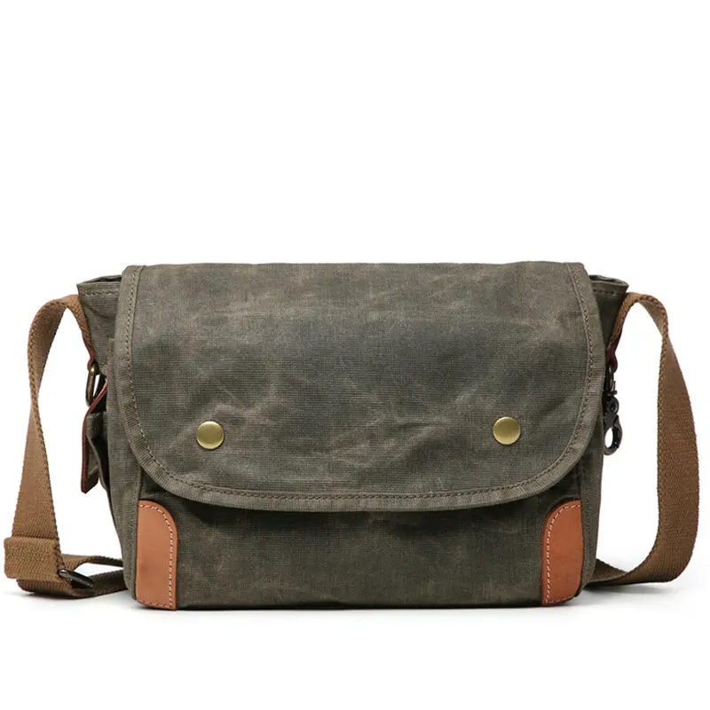

2024 New Women And Men Canvas Shoulder Messenger Cross Body Waterprotect