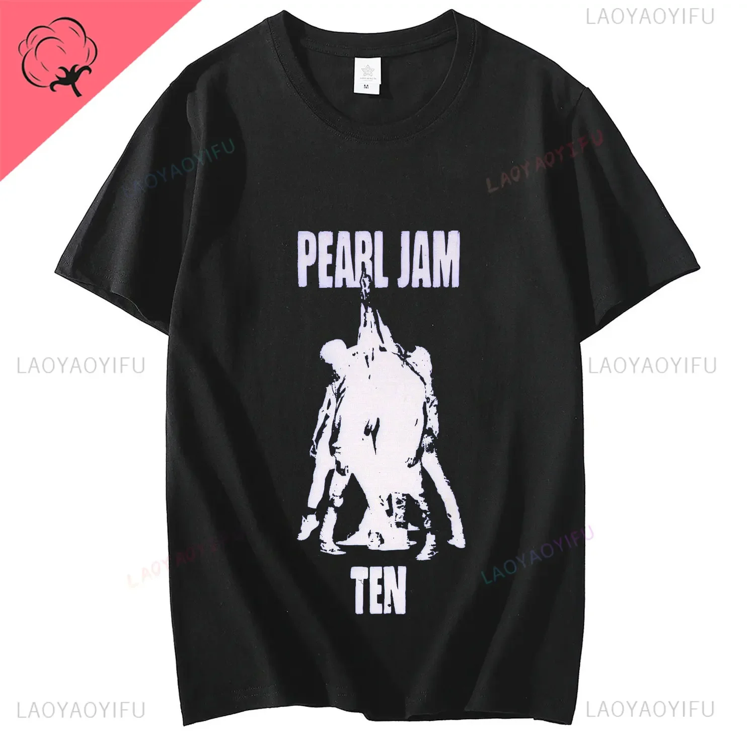 Men Women's Cool Alive Pearls Jam T Shirts Music Band Heavy