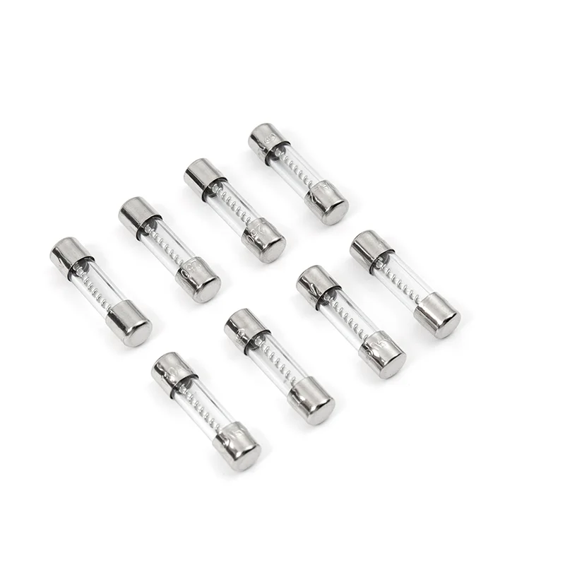 10 Stück 5x20/6x30mm langsame Glasrohr sicherung mit mehreren Stroms pezifi kationen können gemischt werden 0.5/1/23/4/5/6/10//30a