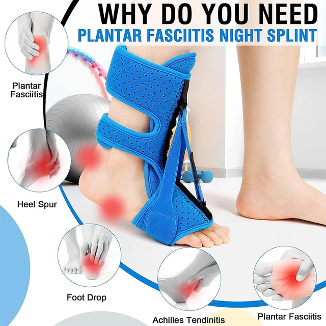 Plantar Fasciitis Night Splint, Upgrade 3 Adjustable Straps, Plantar  Fasciitis, Achilles Tendonitis and Foot Drop Relief Brace - AliExpress